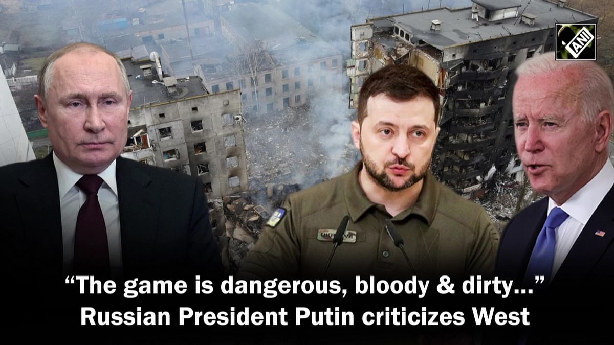 'The game is dangerous, bloody & dirty…': Russian President Putin criticizes West