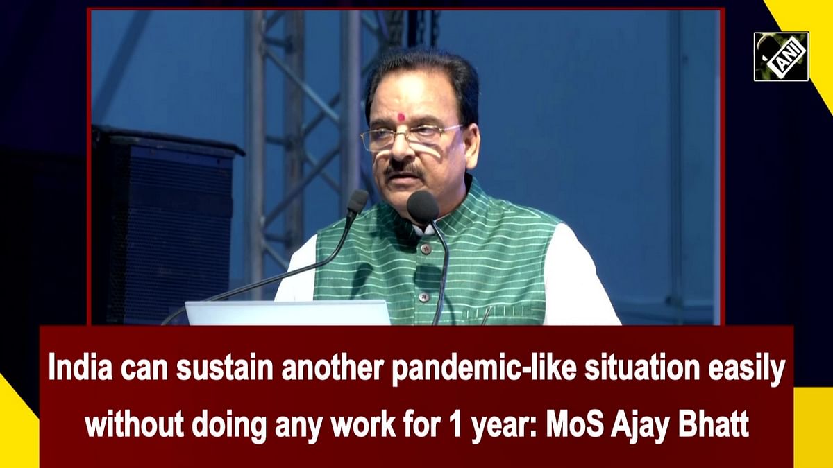 India can sustain another pandemic-like situation easily: MoS Ajay Bhatt