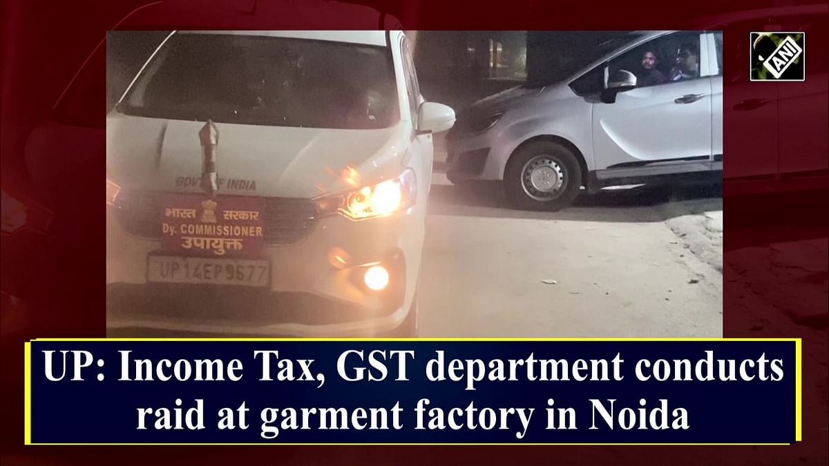 UP: Income Tax, GST departments conduct raid at garment factory in Noida