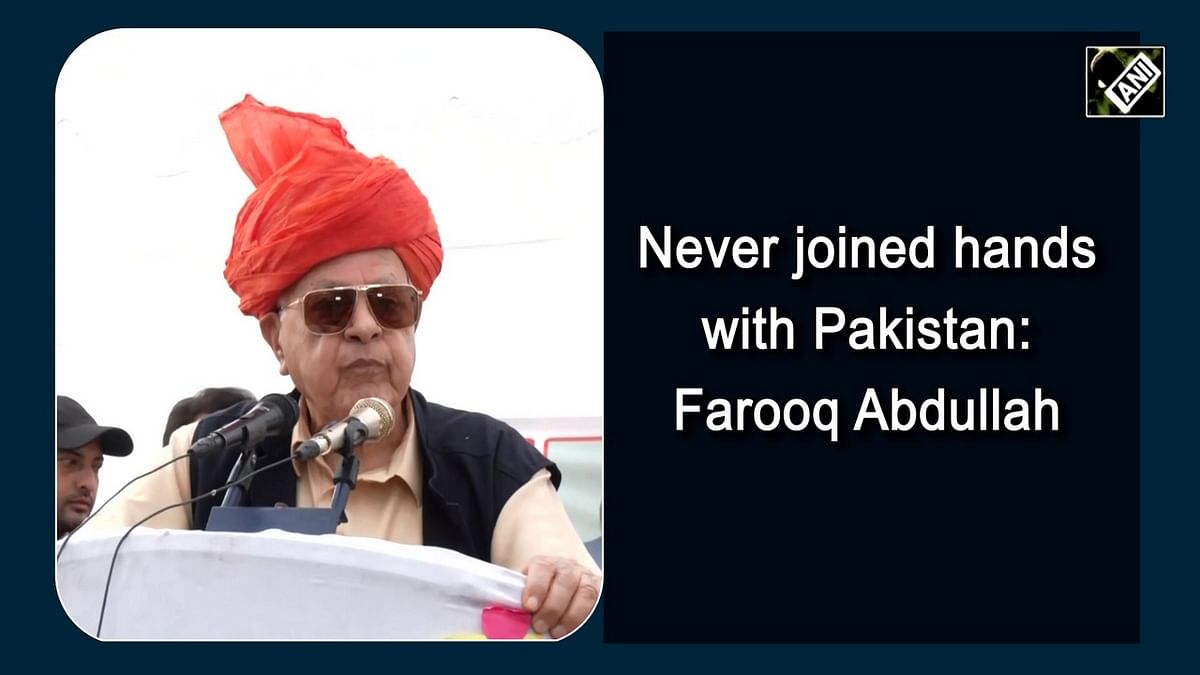 Never joined hands with Pakistan: Farooq Abdullah