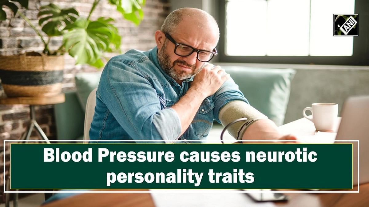Blood pressure causes neurotic personality traits
