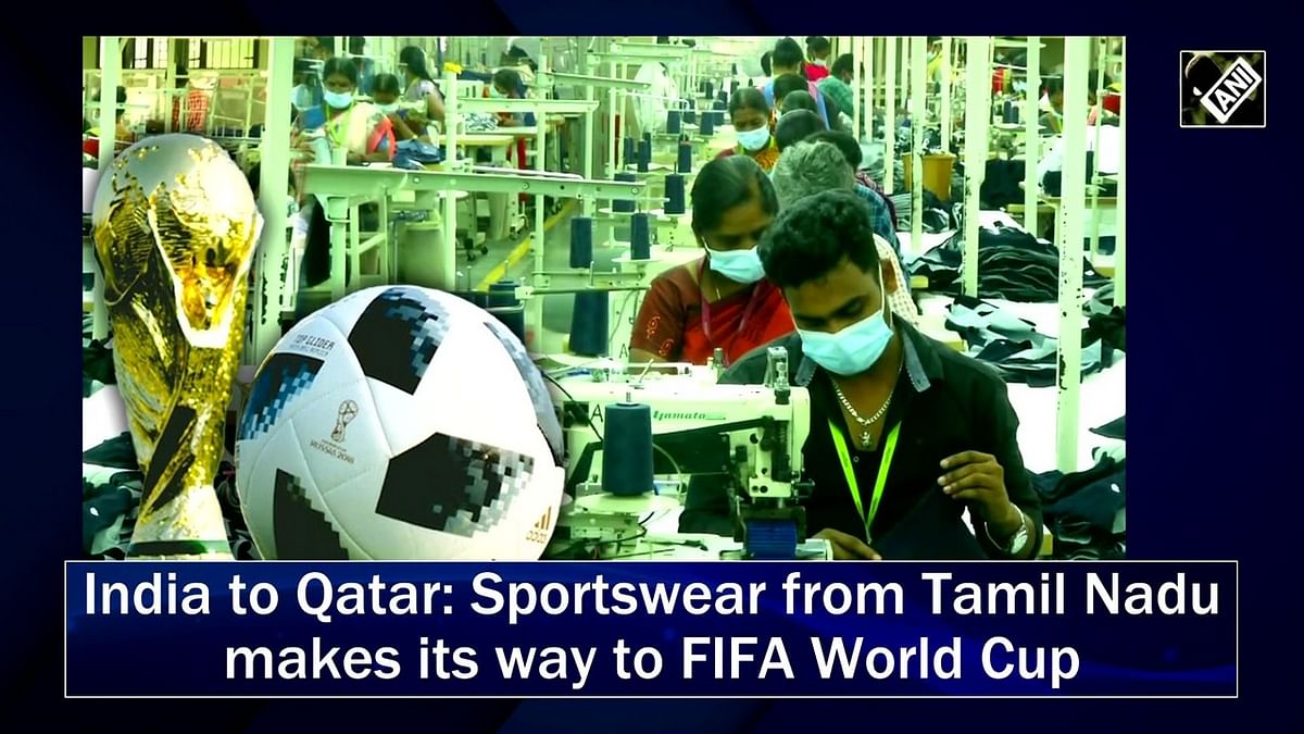 India to Qatar: Sportswear from Tamil Nadu makes its way to FIFA World Cup