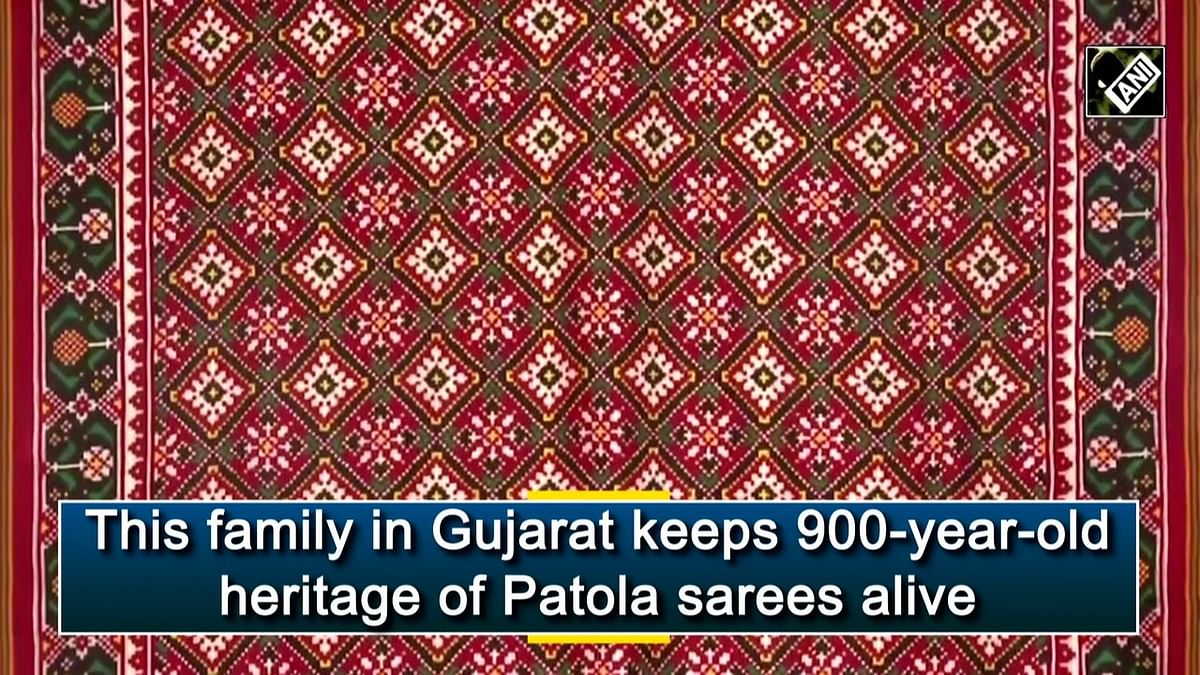 Gujarat family keeps 900-year-old tradition of Patola sarees alive