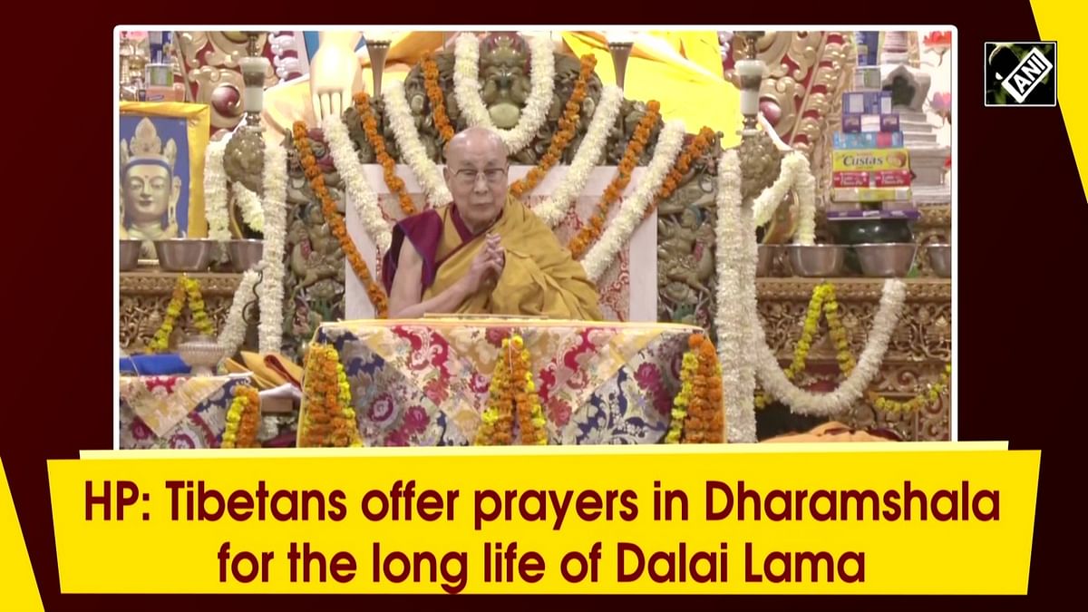 HP: Tibetans offer prayers in Dharamshala for the long life of Dalai Lama