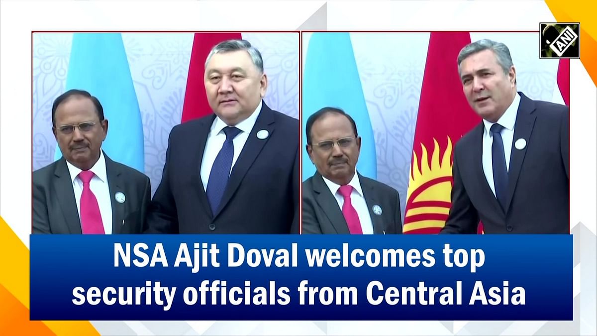 NSA Ajit Doval welcomes top security officials from Central Asia