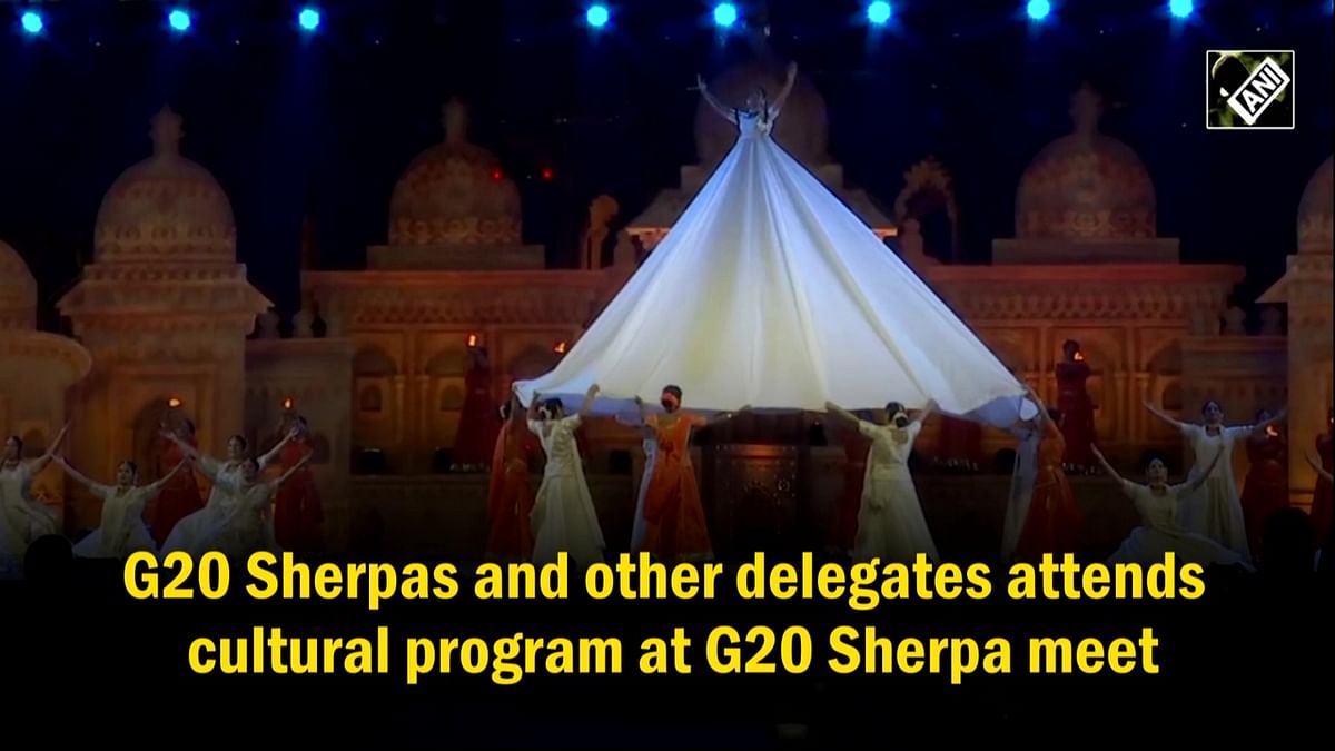 Sherpas and foreign delegates attend cultural programe at G20 Sherpa meet