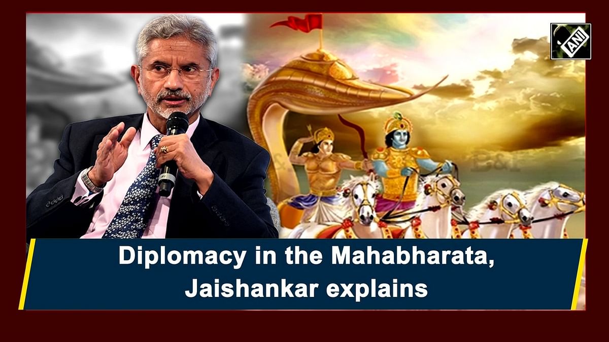 Diplomacy in the Mahabharata, Jaishankar explains