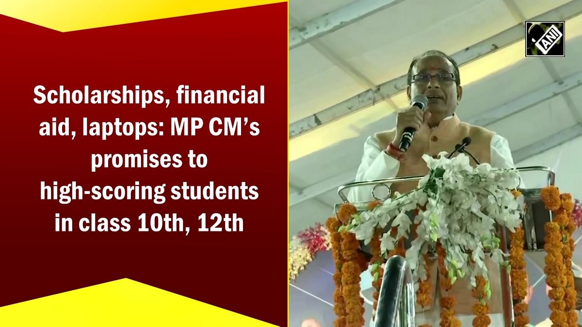 Scholarships, financial aid, laptops: MP CM’s promises to high-scoring students in class 10th, 12th