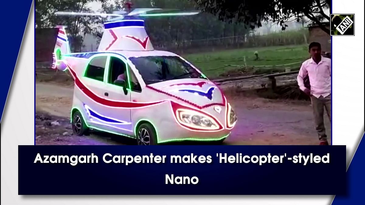 Car or chopper? Uttar Pradesh carpenter designs unique vehicle 