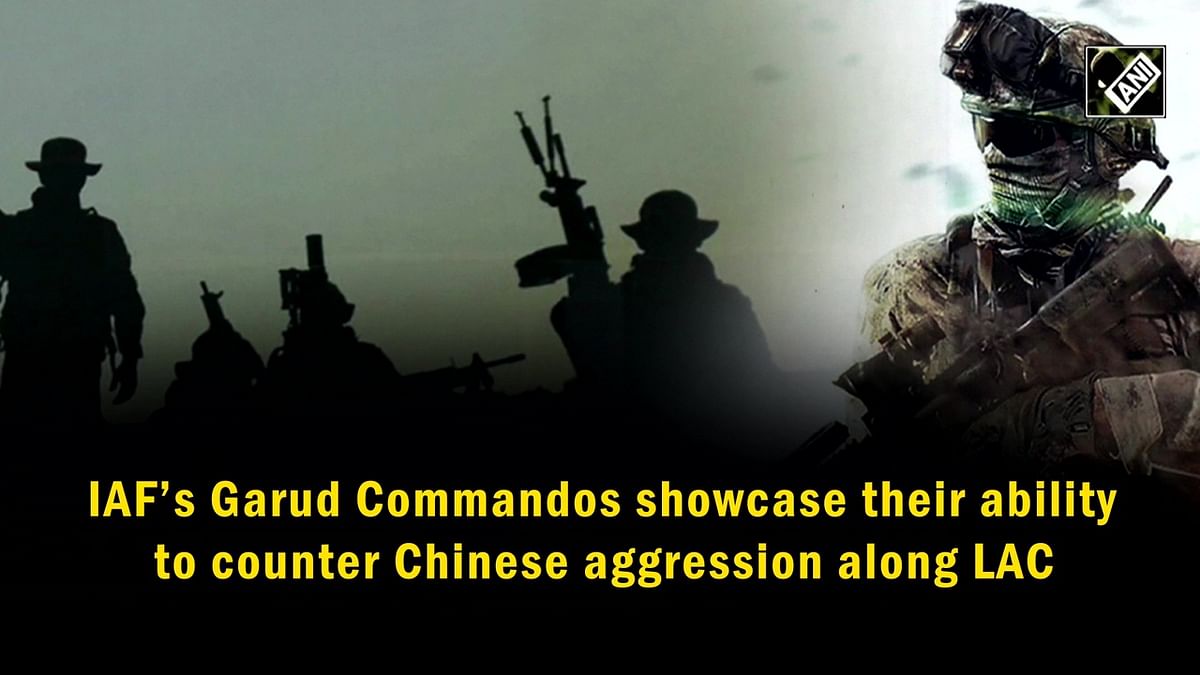 IAF’s Garud Commandos showcase their fighting capabilities