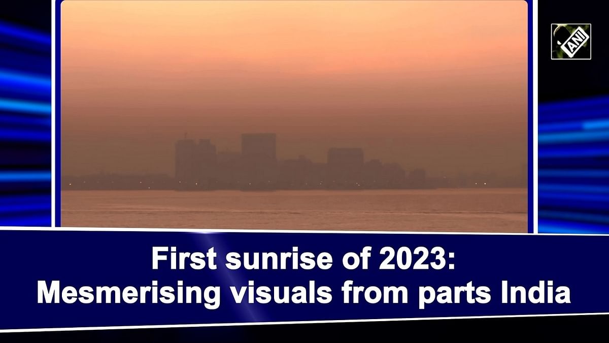 First sunrise of 2023: Mesmerising visuals from parts of India
