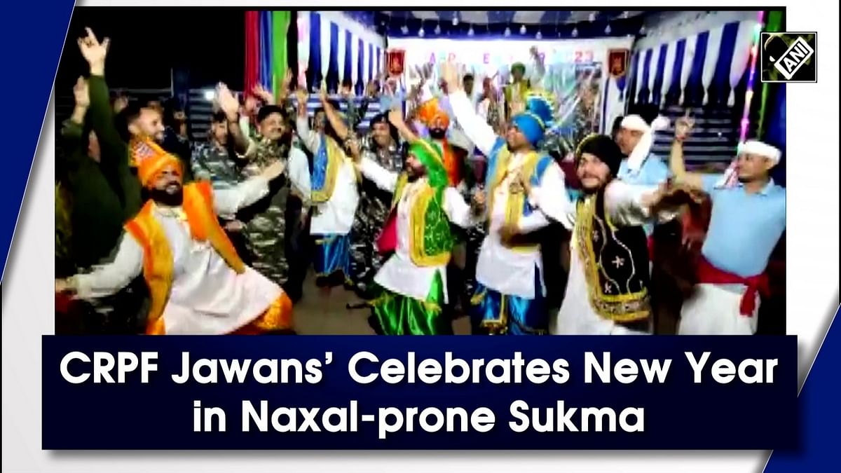 CRPF Jawans celebrate New Year in Naxal-prone Sukma