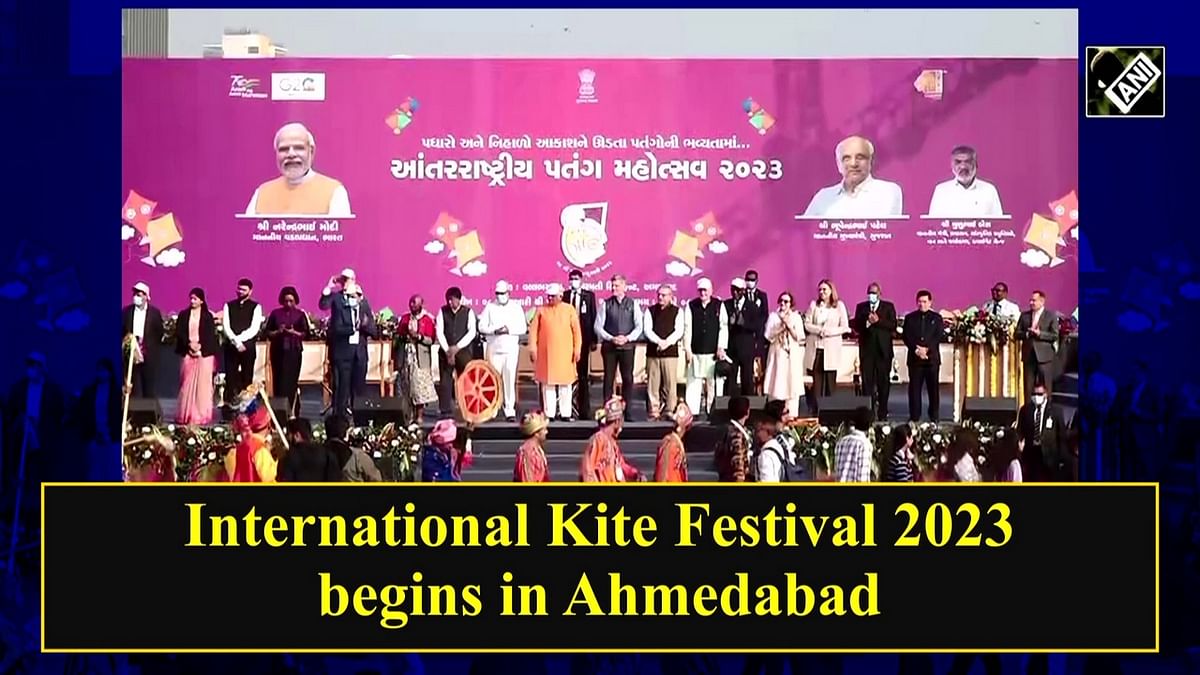 International Kite Festival 2023 begins in Ahmedabad