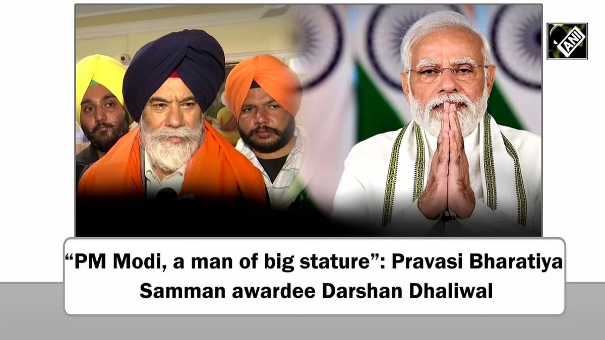 PM Modi, a man of big stature: Pravasi Bharatiya Samman awardee Darshan Dhaliwal