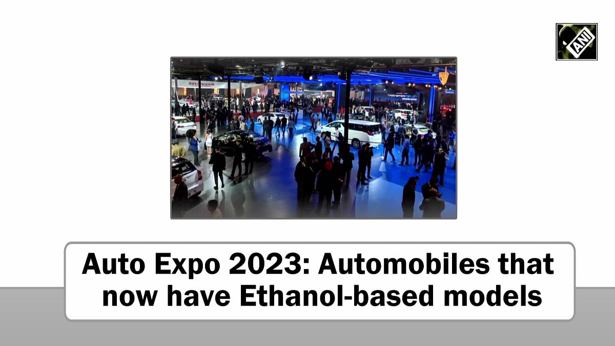 Auto Expo 2023: Vehicles showcase ethanol-based models