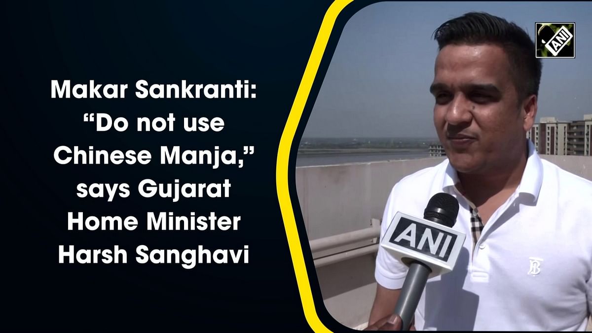 Don't use Chinese manja: Gujarat minister ahead of Makar Sankranti