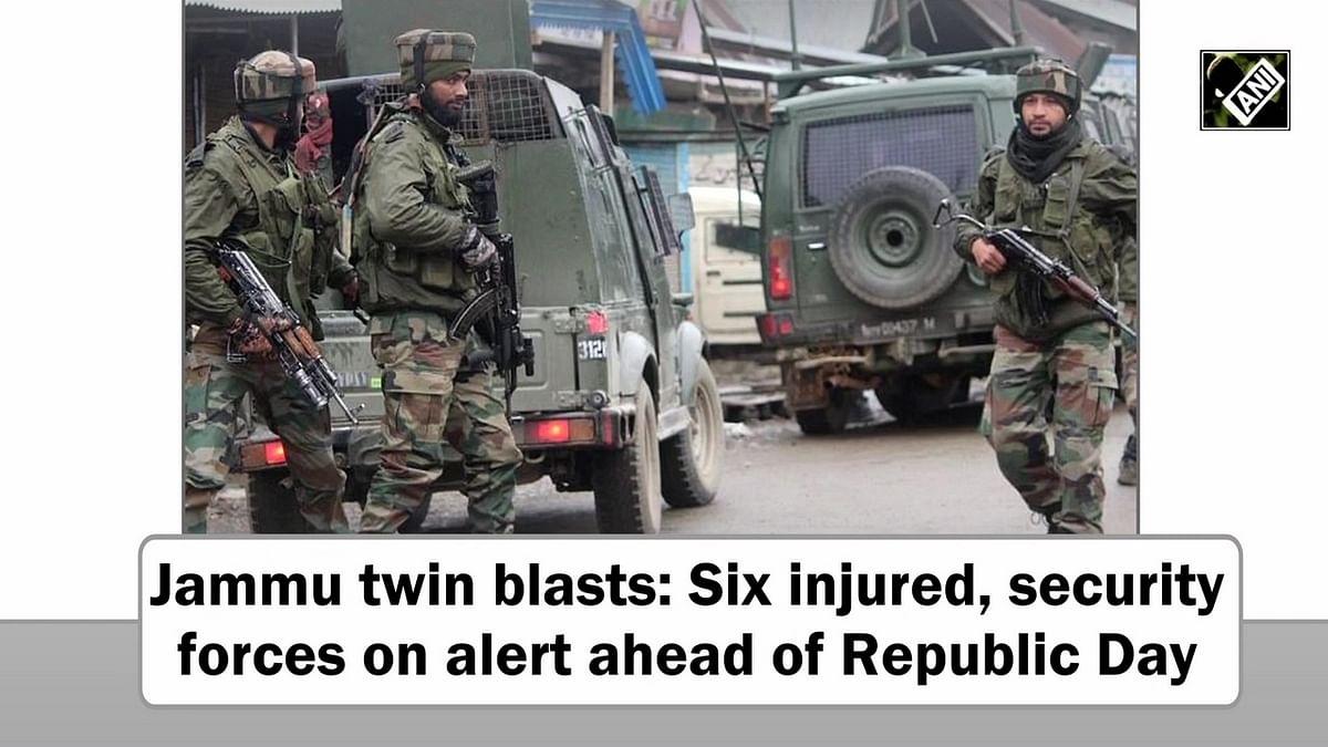 Jammu twin blasts: Six injured, security forces on alert ahead of Republic Day 
