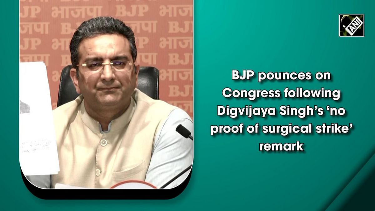 BJP pounces on Congress following Digvijaya Singh’s ‘no proof of surgical strike’ remark 