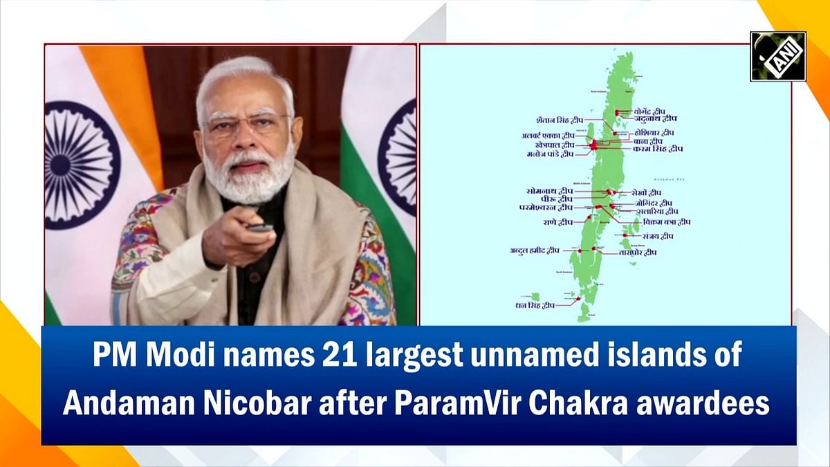 PM Modi names 21 islands after Param Vir Chakra awardees
