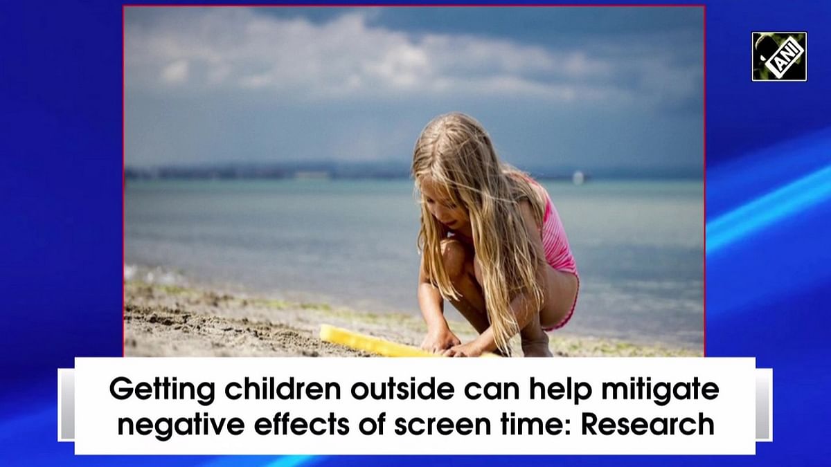 Getting children outside can help mitigate negative effects of screen time: Research