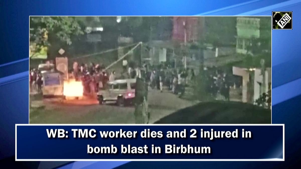 WB: TMC worker dies and 2 injured in bomb blast in Birbhum