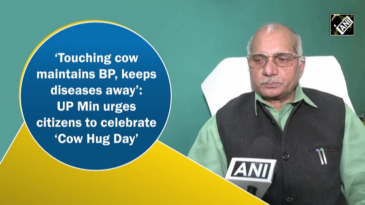 'Touching cow maintains BP, keeps diseases away': UP Minister's pitch for ‘Cow Hug Day’