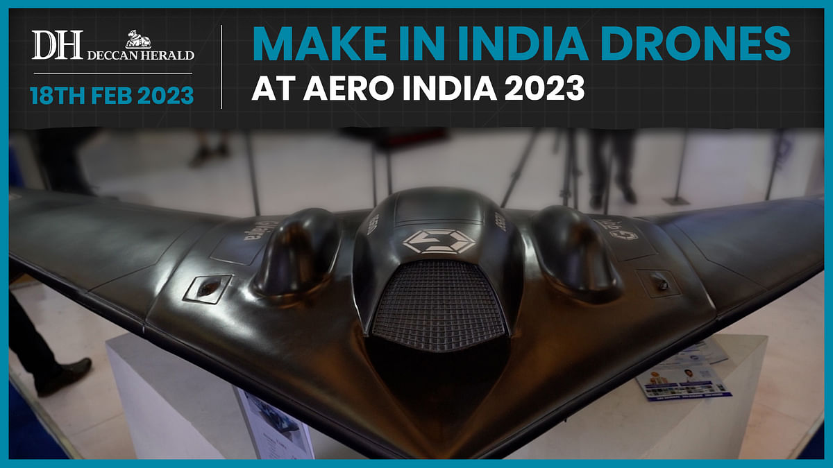 Indian drone startups soar to new heights at Aero India 2023