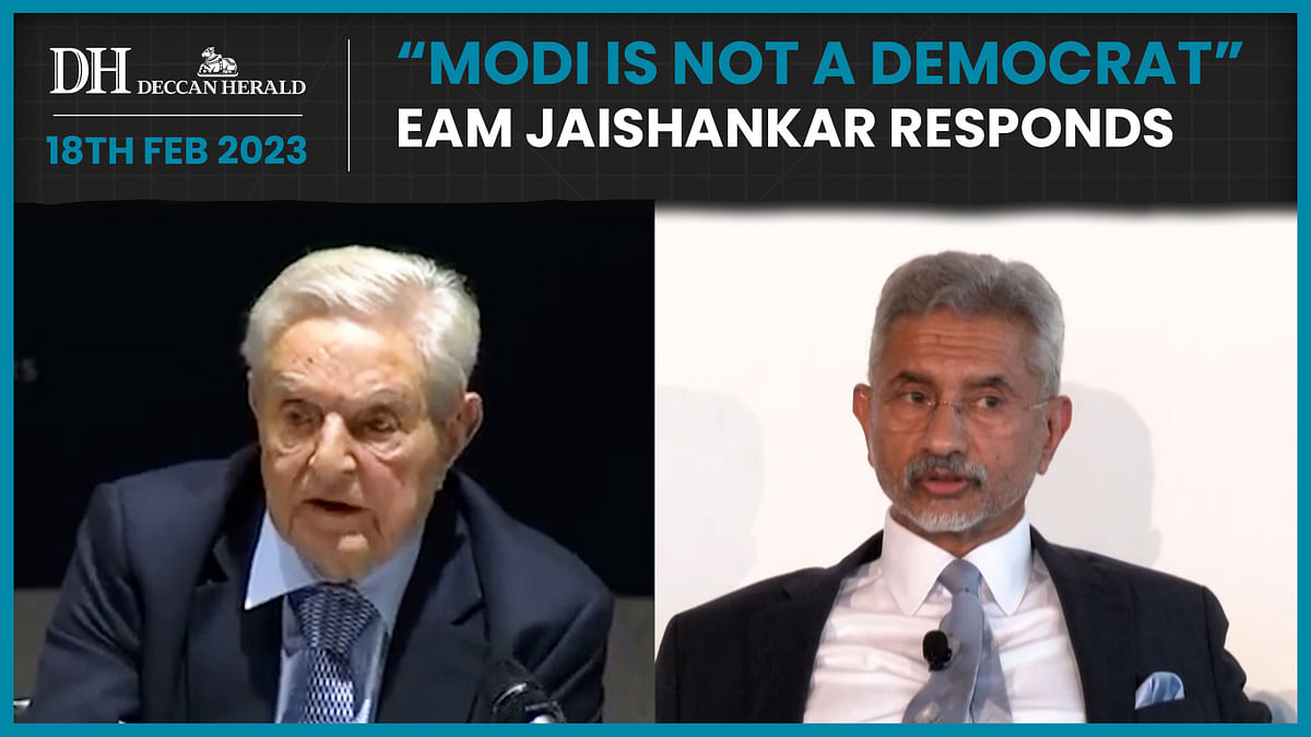 EAM S Jaishankar slams George Soros’s statement against Narendra Modi
