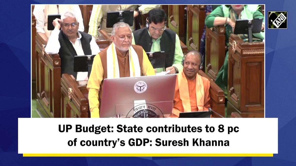 UP Budget: State contributes to 8% of country’s GDP: Suresh Khanna