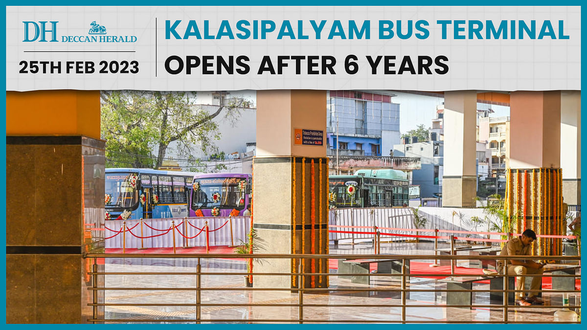 Bengaluru: Much awaited Kalasipalyam bus terminal opens for public