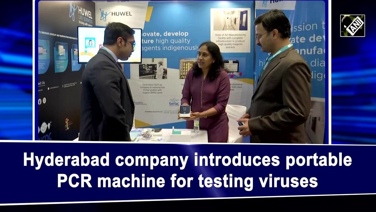 Hyderabad company introduces portable PCR machine for testing viruses