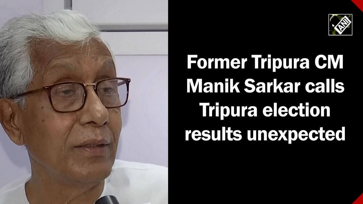 Former CM Manik Sarkar calls Tripura poll results unexpected