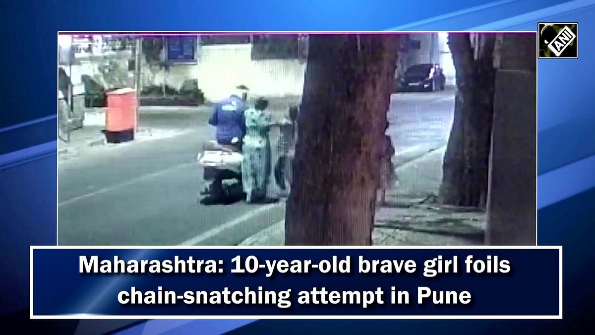 Maharashtra: 10-year-old brave girl foils chain-snatching attempt in Pune