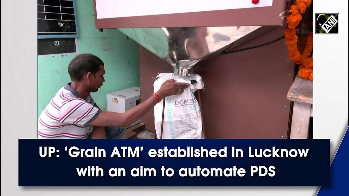 UP: Grain ATM set up aiming to automate Public Distribution System