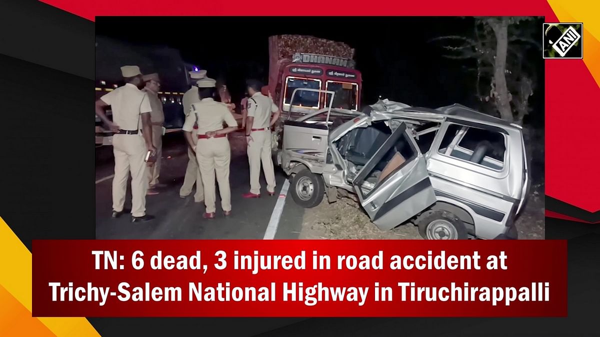 6 dead, 3 injured in road accident in Tamil Nadu