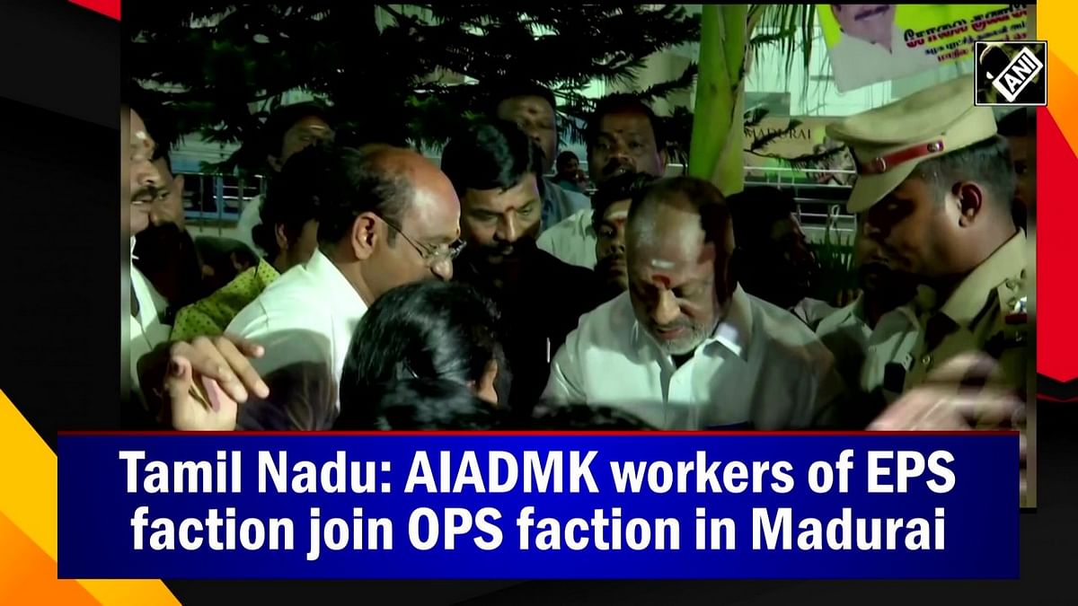 Tamil Nadu: AIADMK workers of EPS faction join OPS faction in Madurai