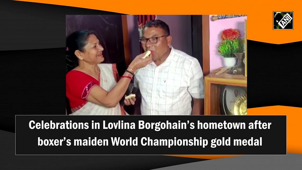 Celebrations in Lovlina Borgohain’s hometown after boxer’s maiden World Championship gold medal