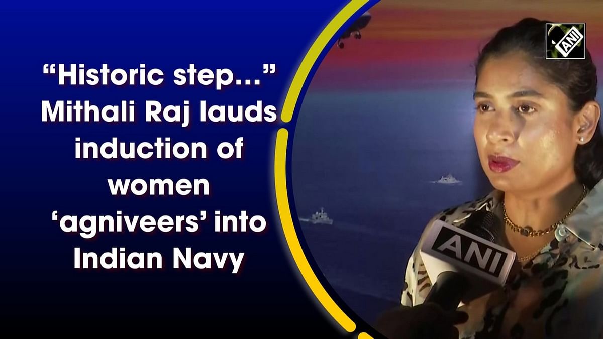 Mithali Raj lauds induction of women ‘agniveers’ into Indian Navy 