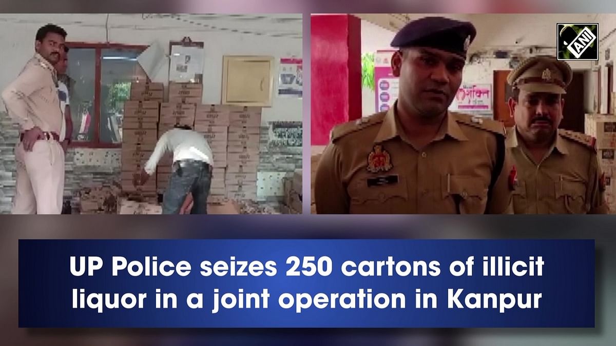 Kanpur: Cops seize seizes 250 cartons of illicit liquor