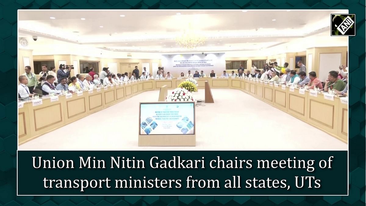Union Min Nitin Gadkari chairs meeting of transport ministers from all states, UTs