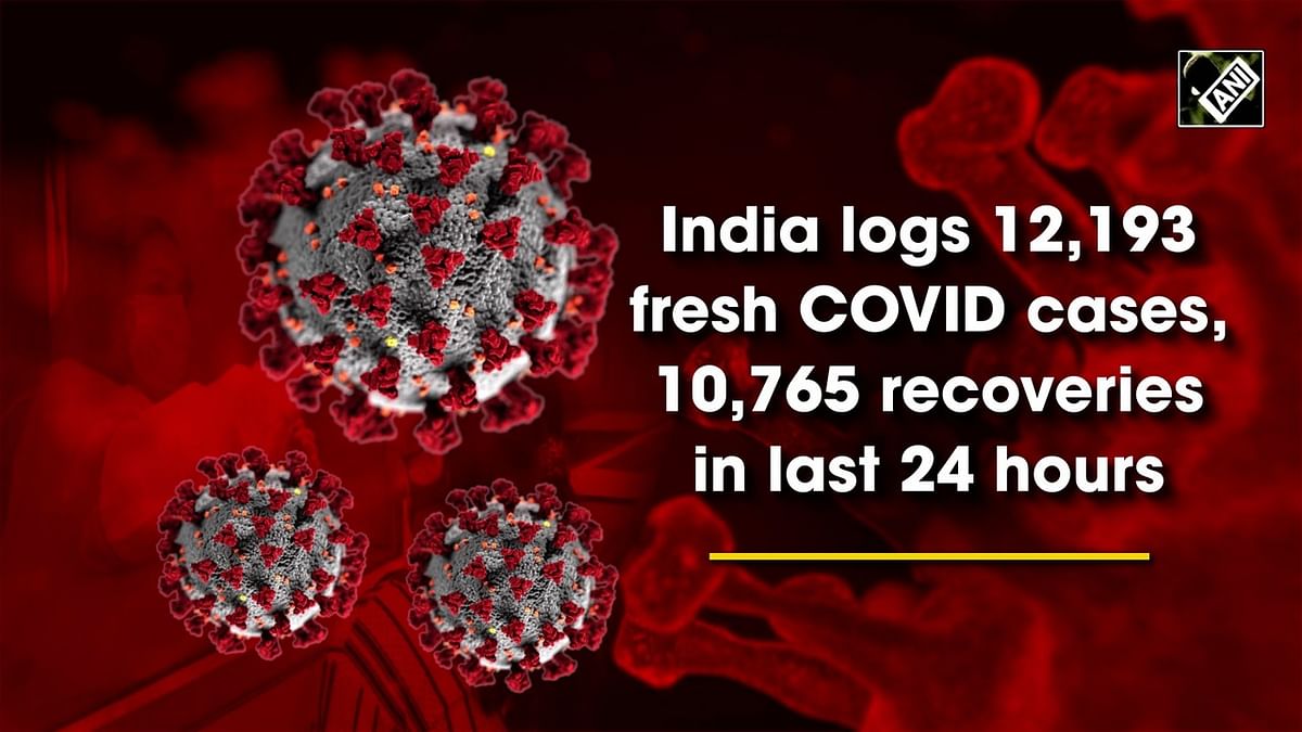 India records 12,193 fresh cases of Covid-19 in the last 24 hours