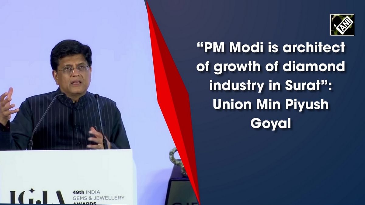PM Modi is architect of growth of diamond industry in Surat: Union Min Piyush Goyal
