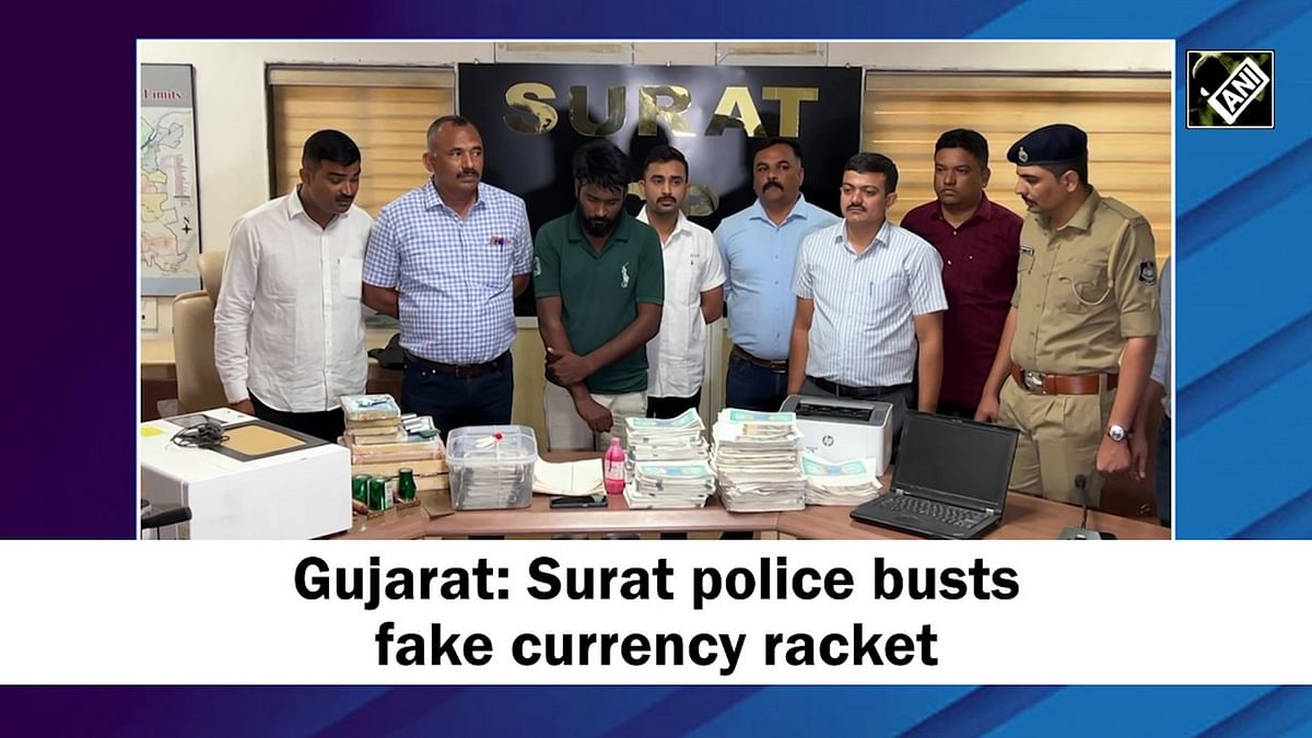Gujarat: Surat police busts fake currency racket