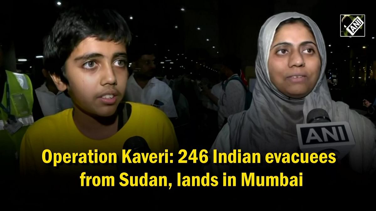 Operation Kaveri: 246 Indian evacuees from Sudan, lands in Mumbai