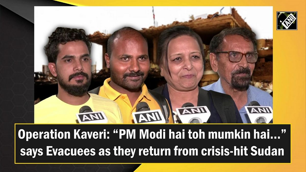 Operation Kaveri: “PM Modi hai toh mumkin hai...” says Evacuees as they return from crisis-hit Sudan