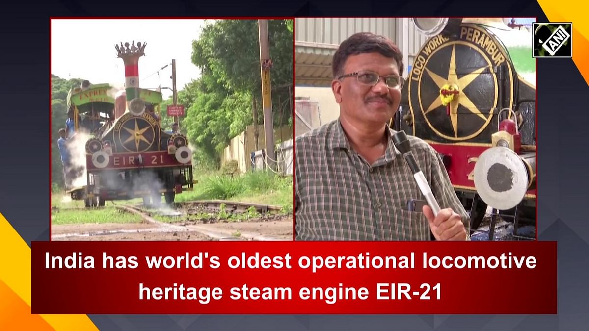 India is home to world's oldest operational locomotive heritage steam engine EIR-21
