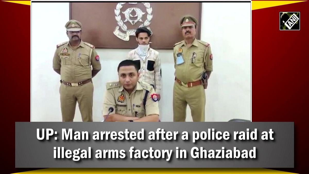 UP: Man arrested after a police raid at illegal arms factory