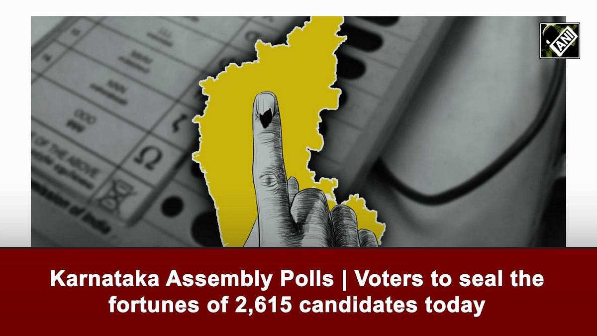 Karnataka Assembly Polls | Voters to seal the fortunes of 2,615 candidates today