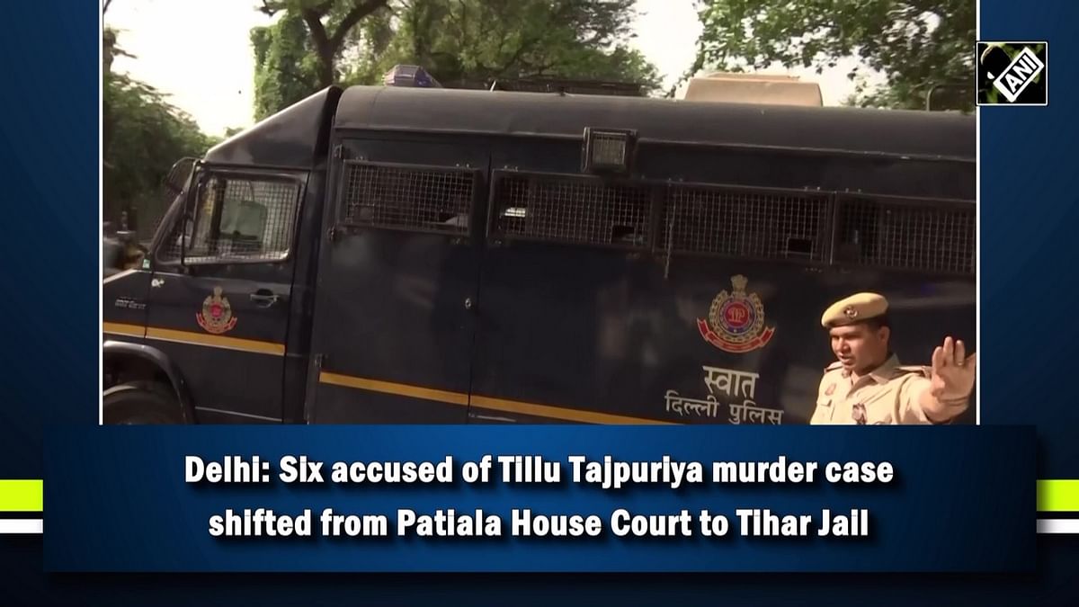 Delhi: Six accused of Tillu Tajpuriya murder case shifted from Patiala House Court to Tihar Jail