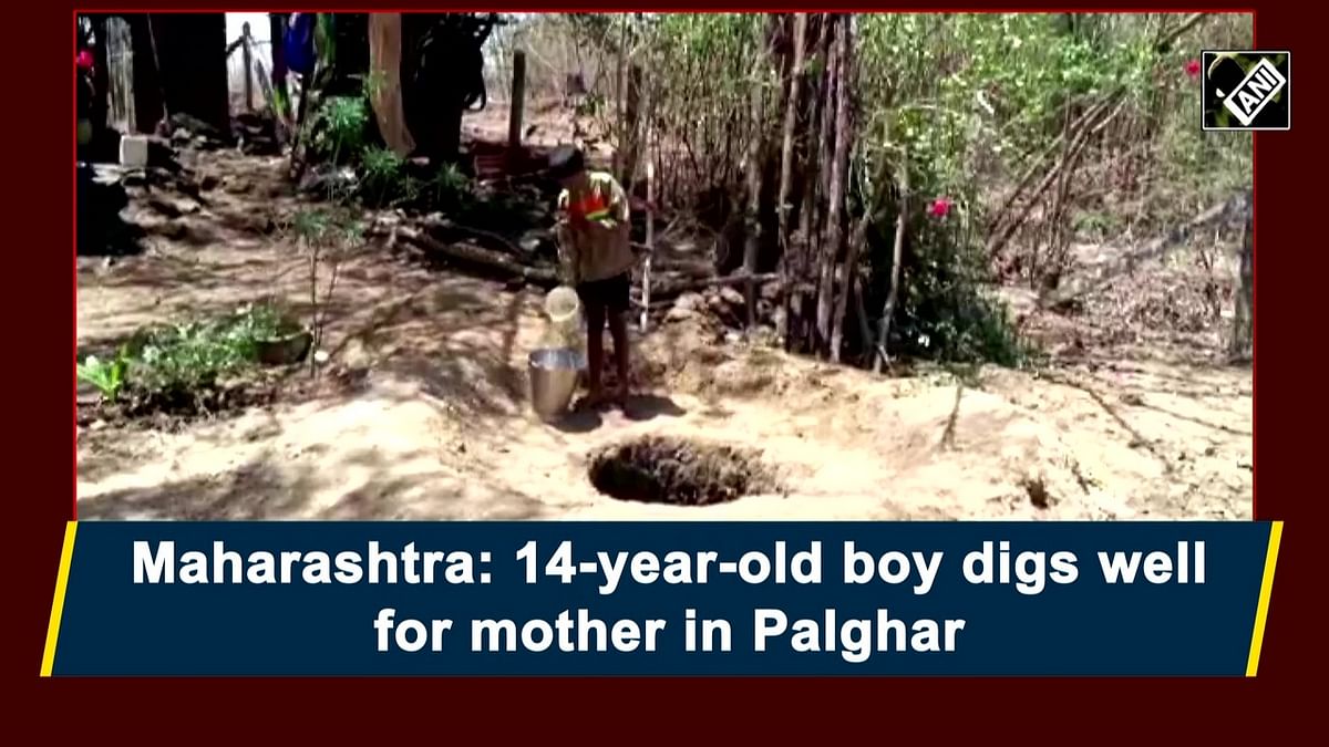 14-year-old boy digs well for mother in Maharashtra's Palghar